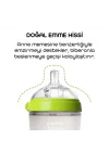 Mey İthalat® Comotomo Antikolik Silikon Biberon 150 ml 0-3 Ay Yeşil