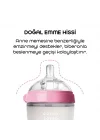 Mey İthalat® Comotomo Antikolik Silikon Biberon 250 ml 3-6 Ay Pembe