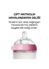 Mey İthalat® Comotomo Antikolik Silikon Biberon 250 ml 3-6 Ay Pembe