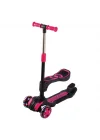 Mey İthalat® Combo Oturaklı Scooter Pembe