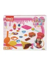 Mey İthalat® Crafy Tatlı Düşler Oyun Hamuru Seti 200 g 22 Parça
