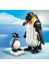 Mey İthalat®   Creator 3ü 1 Arada Vahşi Hayvanlar: Panda Ailesi Oyun Seti 31165
