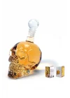 Mey İthalat® Crystal Head Kuru Kafa Cam Şişe  Hediyelik Sürahi (350 ML)