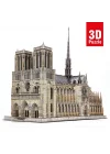 Mey İthalat®  Cubic Fun 293 Parça 3D Puzzle Notre Dame