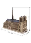 Mey İthalat®  Cubic Fun 293 Parça 3D Puzzle Notre Dame