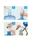 Mey İthalat® Damacana Musluk Başlığı ve Metal Ayak Stand Seti