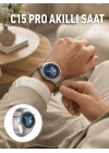 Mey İthalat® Dayanıklı Kordonlu Şarjlı Akıllı Saat Yeni Nesil