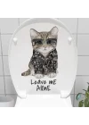 Mey İthalat® Decohandy Klozet Etiketi Leave Me Alone