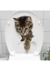 Mey İthalat® Decohandy Klozet Etiketi Stray Cat