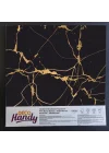 Mey İthalat® DecoHandy Yapışkanlı Pvc Yer Karosu 30x30cm 4Lü Paket - Black Edition 0,36m2
