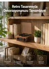 Mey İthalat® Dekoratif Gece Işıklı Bluetooth Hoparlör – Saatli Tasarım Yeni Nesil