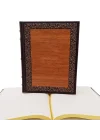 Mey İthalat® Dekoratif Hediyelik Ahşap Deri Defter