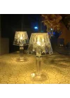 Mey İthalat® Dekoratif Pilli LED Masa Lambası 12Li