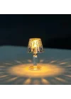 Mey İthalat® Dekoratif Pilli LED Masa Lambası 12Li