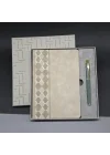 Mey İthalat®  Deri Defter Ve Kalem Set