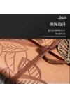 Mey İthalat® Deri Yaprak Desenli Defter