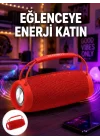 Mey İthalat® Derin Baslı Çift Hoparlörlü Taşınabilir Kablosuz Hoparlör Yeni Nesil