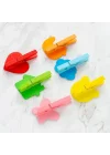 Mey İthalat® Desenli Notlu Ahşap Mandal (6lı Set - 10 Paket)