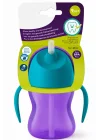 Mey İthalat® Desenli Pipetli Bardak 200 ml Kız
