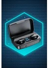 Mey İthalat® Dijital Göstergeli Bluetooth Kulaklık Kablosuz TWS Stereo Bluetooth 5.0