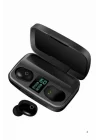 Mey İthalat® Dijital Göstergeli Bluetooth Kulaklık Kablosuz TWS Stereo Bluetooth 5.0