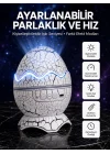 Mey İthalat® Dinozor Yumurtası Tasarımlı Projektörlü Gece Lambası