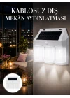 Mey İthalat® Dış Mekan Solar Duvar Lambası – 120° Hareket Algılama, 3 Işık Modu Yeni Nesil