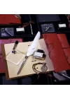 Mey İthalat®  Divit Hokka Defter ve Tüylü Kalem Seti