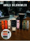 Mey İthalat® Dokunmatik Akıllı Saat Bluetooth Arama Sağlık Takipli 7 Değiştirilebilir Kordonlu Saat