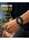Mey İthalat® Dokunmatik Akıllı Saat Sesli Asistanlı Geniş Özellikli
