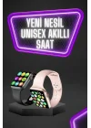 Mey İthalat® Dokunmatik Ekran Akıllı Saat Tema Değiştirme Şık ve Modern Unısex