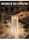 Mey İthalat® Dokunmatik Kristal Gece Lambası Hediyelik
