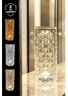 Mey İthalat® Dokunmatik Kristal Gece Lambası Hediyelik