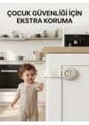 Mey İthalat® Dolap ve Çekmeceler İçin Çocuk Güvenlik Kilidi Pratik Emniyet Aparatı