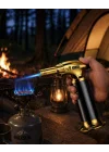 Mey İthalat® Doldurulabilir Pürmüz Çakmak Alev Ayarlı Mutfak Barbekü Torch