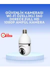 Mey İthalat® Duy Uyumlu Akıllı Güvenlik Kamerası – Basit Kurulum ve Net Görüntü