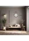 Mey İthalat® Dynamic Red 36 Cm Duvar Saati