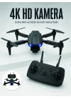 Mey İthalat® E99 Pro 4K HD Kameralı Katlanabilir Drone APP Kontrollü Uzaktan Kumandalı Mini Drone