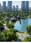 Mey İthalat® Ekranlı Kumandalı Katlanabilir Kamera Drone Hobi ve Günlük Kullanım