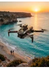 Mey İthalat® Ekranlı Kumandalı Katlanabilir Kamera Drone Hobi ve Günlük Kullanım