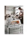Mey İthalat® Profesyonel Metal Zımba Tabancası - Çelik Mobilya Döşeme El Zımbası 4-8mm  721758
