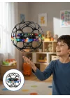 Mey İthalat® El Hareketi Kontrollü Futbol Topu Tasarımlı Drone LED Işıklı
