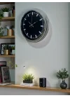 Mey İthalat® Elegance 40 Cm Metal Dekoratif Duvar Saati