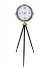 Mey İthalat® Elegance Gold Tripod Ayaklı Saat