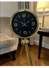 Mey İthalat® Elegance Tripod Gold Ayaklı Saat