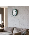 Mey İthalat® Elegance Turkuaz 36 Cm Duvar Saati