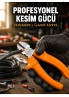 Mey İthalat® Elektrik ve Teknik Çalışmalar İçin Profesyonel Dövme Çelik Yan Keski