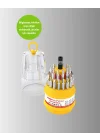 Mey İthalat® Elektronik Tamir Tornavida Seti Ateşe Dayanıklı ve Ergonomik