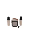 Mey İthalat® EMR-102 KUTULU 2Lİ KARAOKE MİKROFON