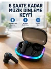 Mey İthalat® ENC Mikrofonlu Bluetooth 5.4 Kablosuz Kulaklık 40ms Düşük Gecikmeli TWS Kulaklık